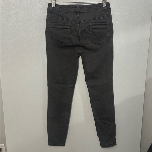 Free People‎ Black Ankle Zip Skinny Jeans - Picture 4 of 4